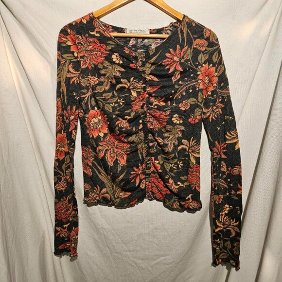 Free People Tops - "We the Free" Free People Floral Long Sleeve
